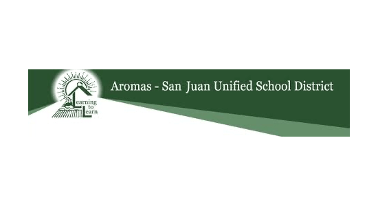 Aromas San Juan School District logo