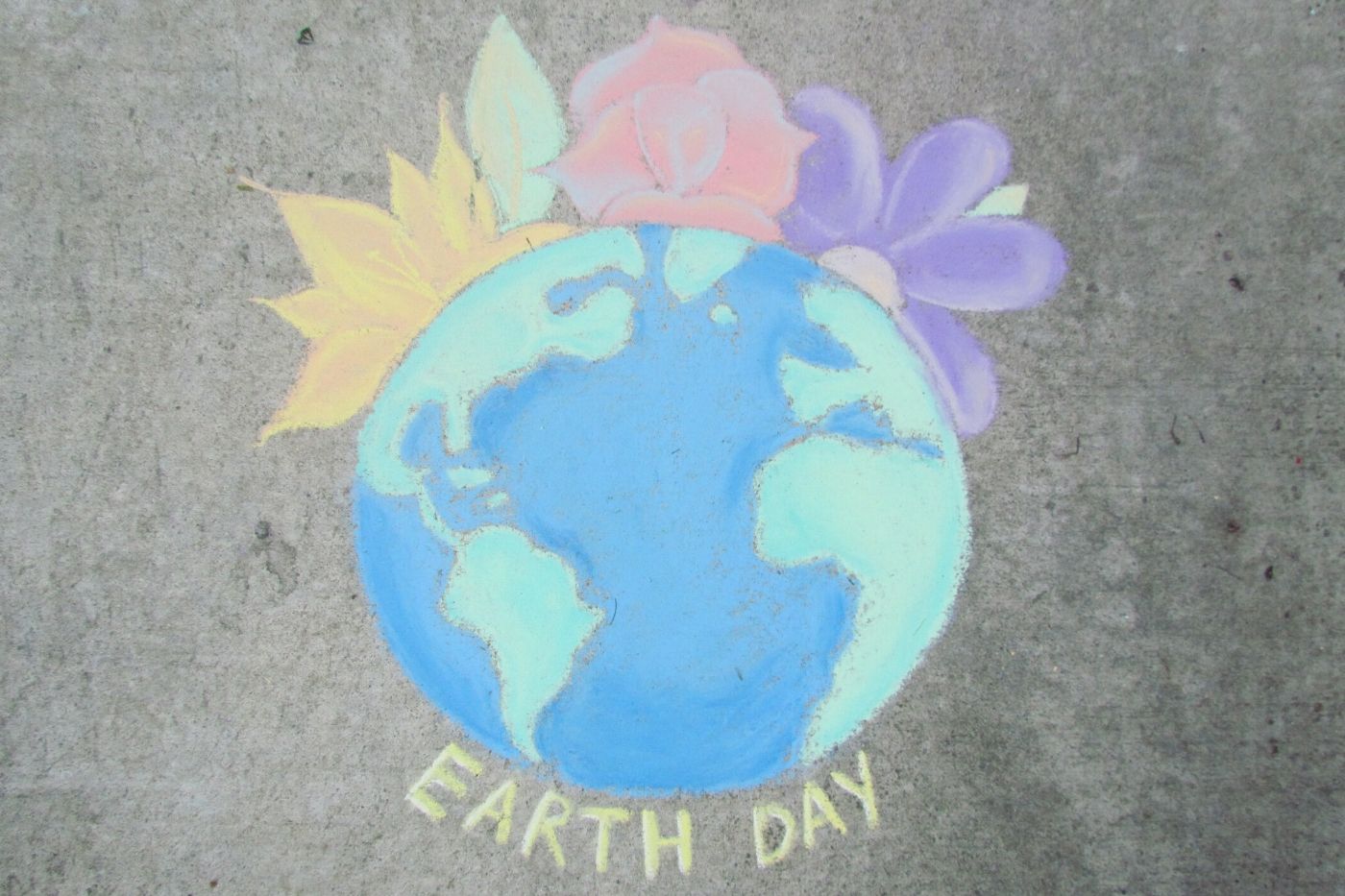 Earth Day Chalk Art Earth Day Art Fest