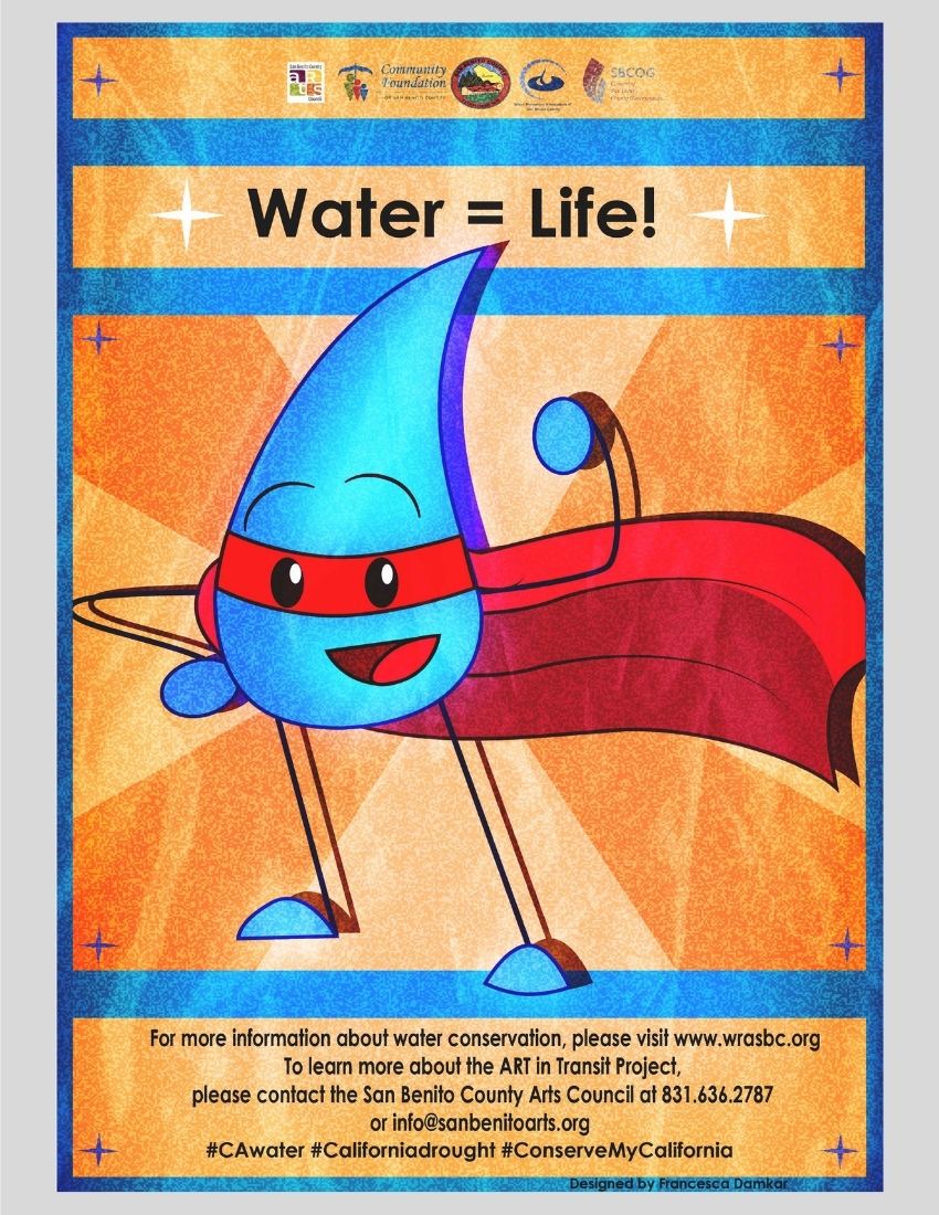 Superdrop Water Conservation Poster