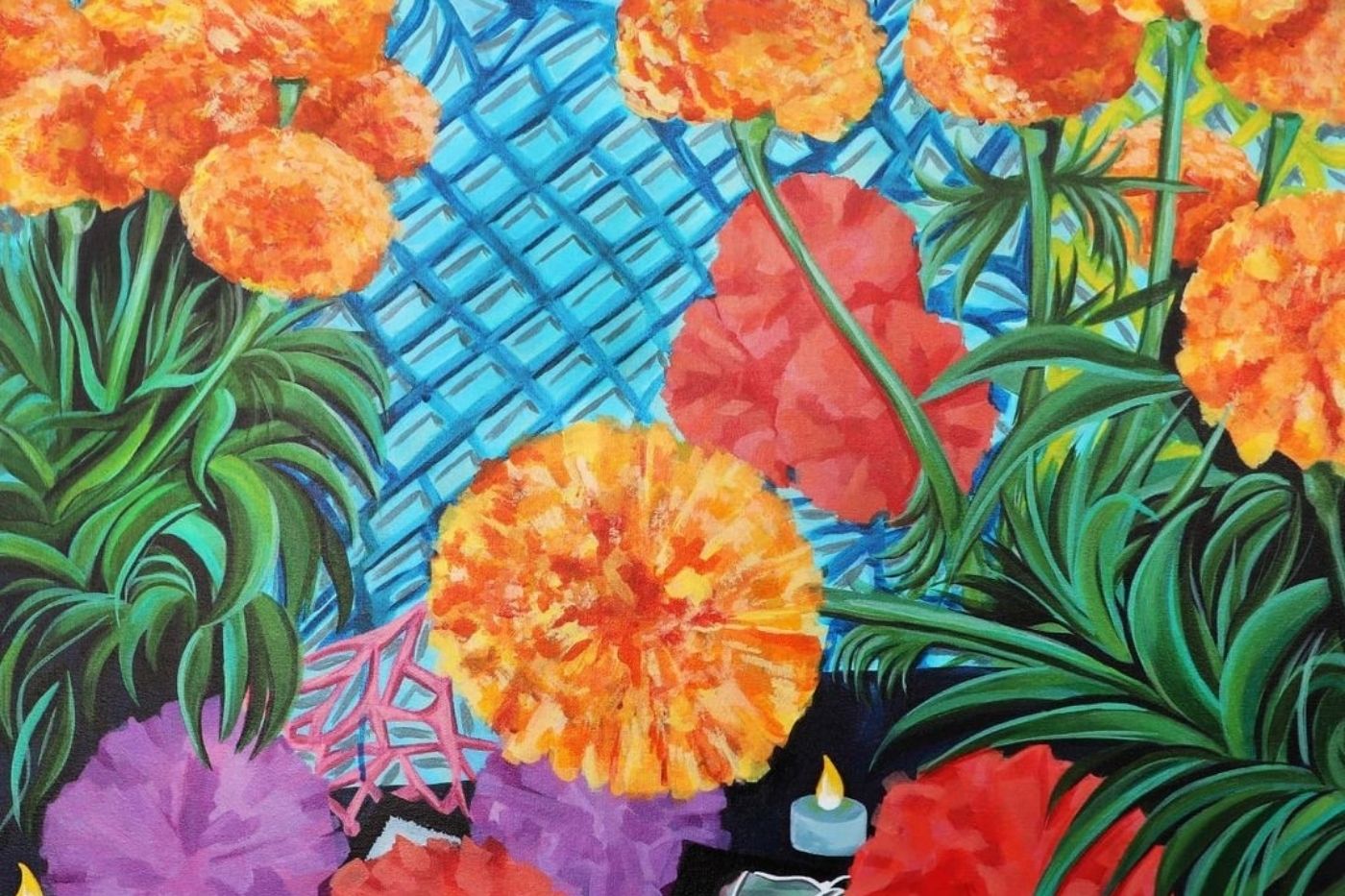 Painting by Hollister artist Venecia Prudencio Painting by Hollister artist Venecia Prudencio