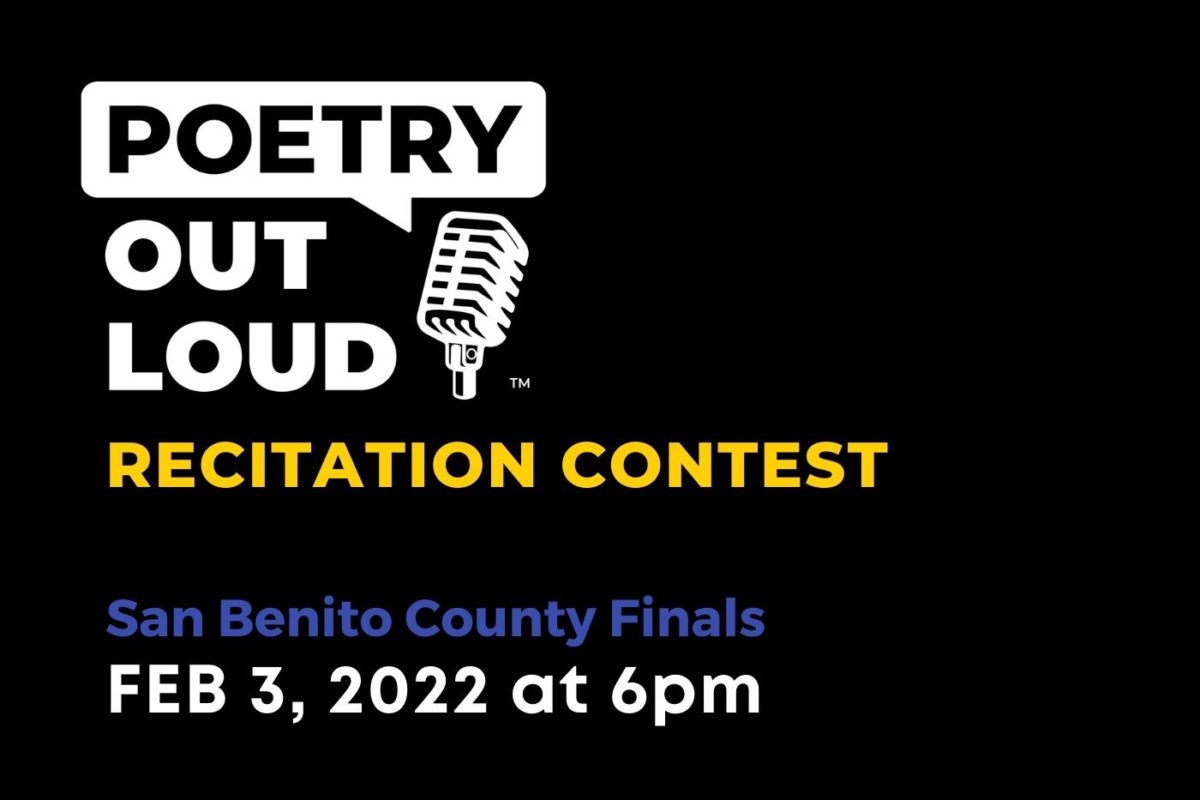Poetry Out Loud San Benito County 2022