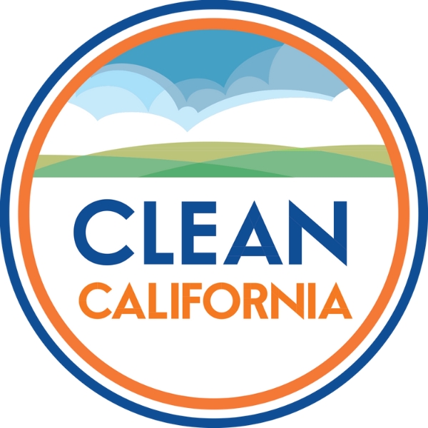 Clean California logo Clean California logo