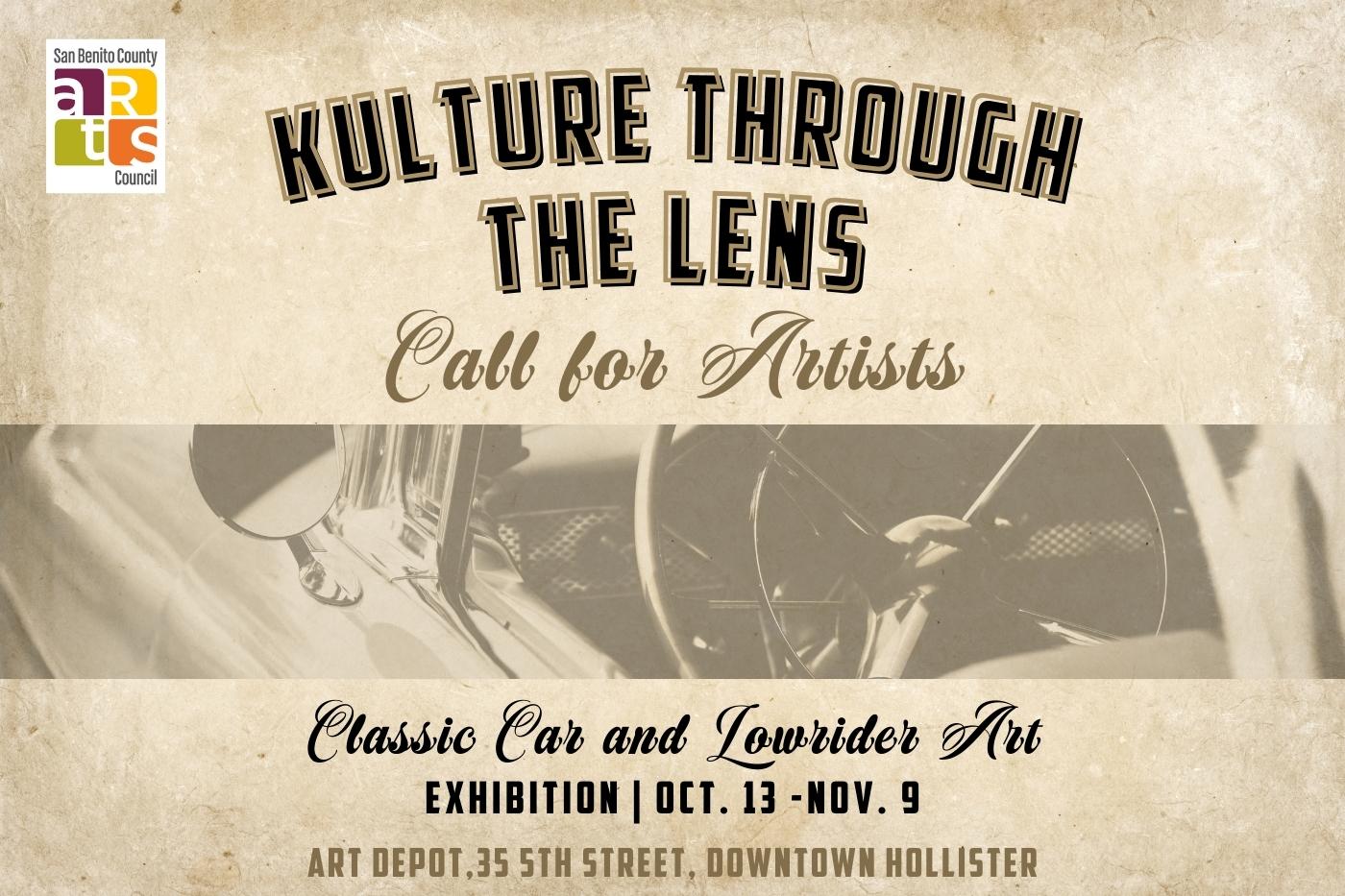 Kulture through the Lens Call for Artists