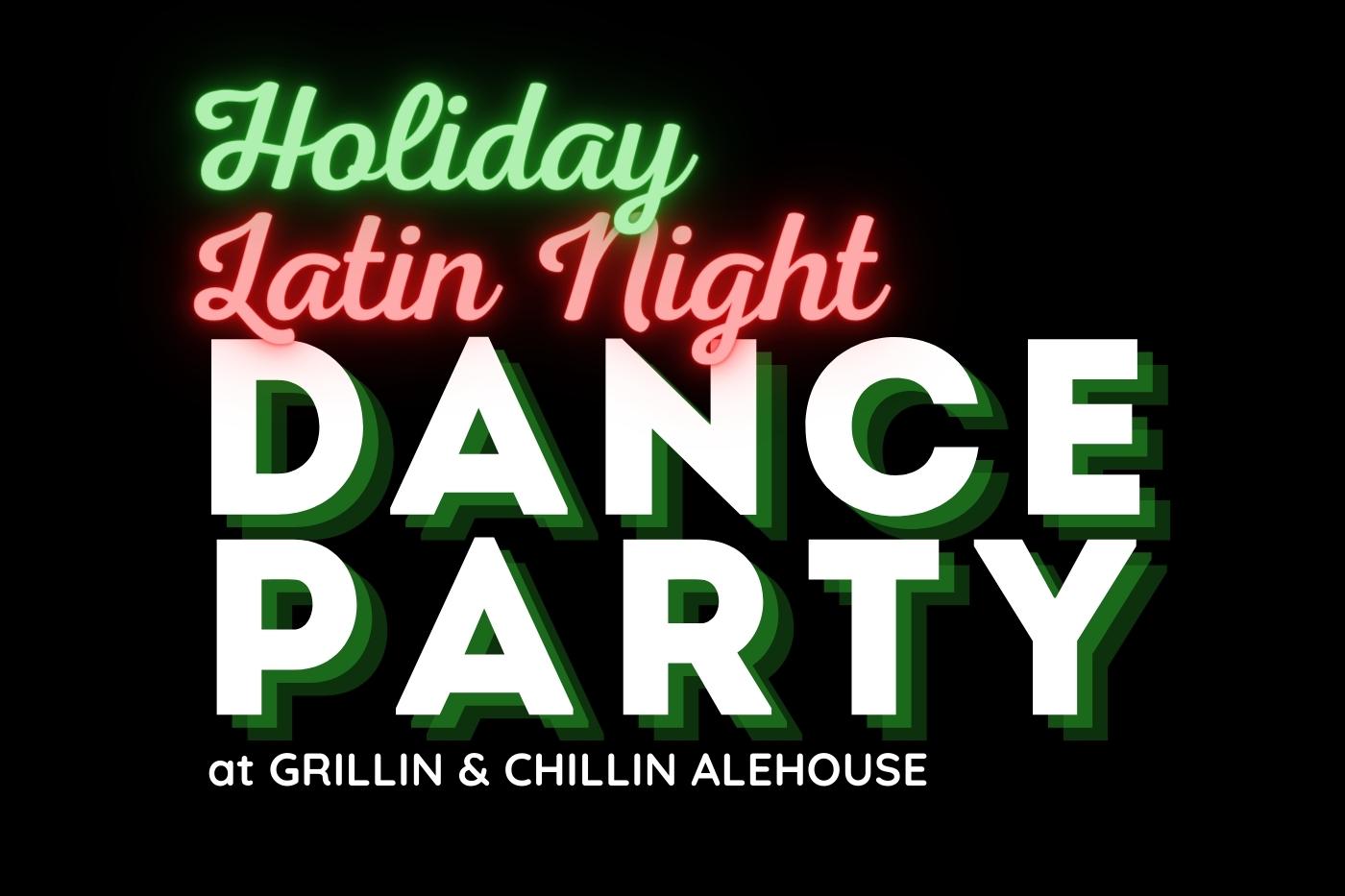 Holiday Latin Dance Party Flyer Blog Banner Holiday Latin Dance Party Flyer Blog Banner