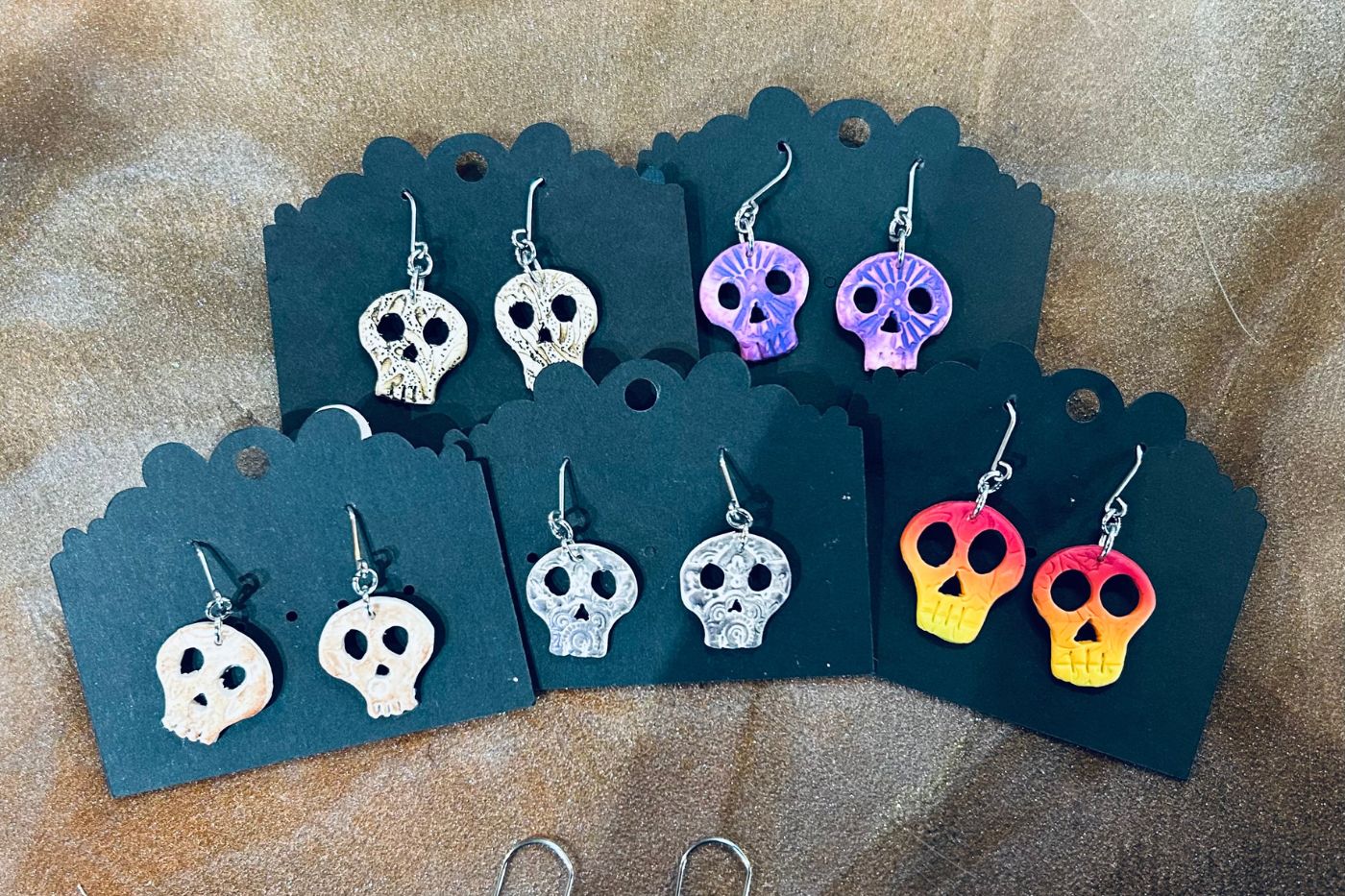Polymer Skull Earring Workshop